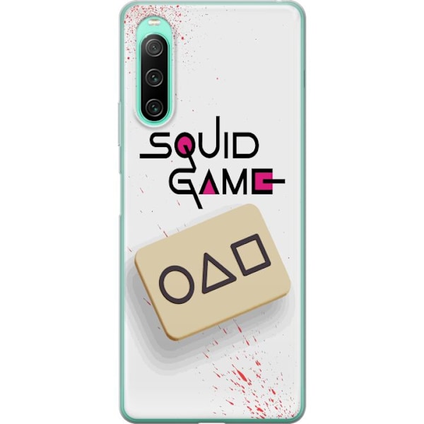 Sony Xperia 10 IV Gennemsigtig cover Squid Game