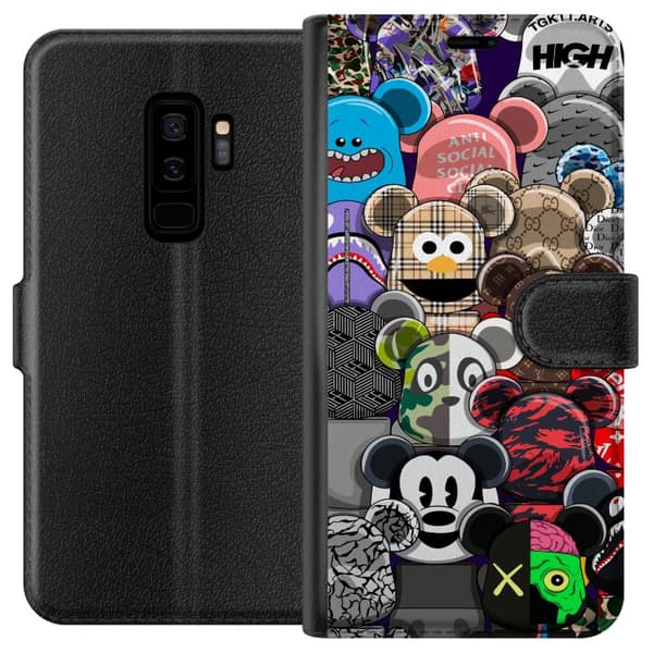 Kompatibel Tegnebogsetui til Samsung Galaxy S9+ Mikey og banden