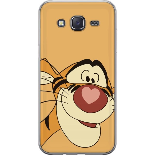 Samsung Galaxy J5 Läpinäkyvä kuori Tiger