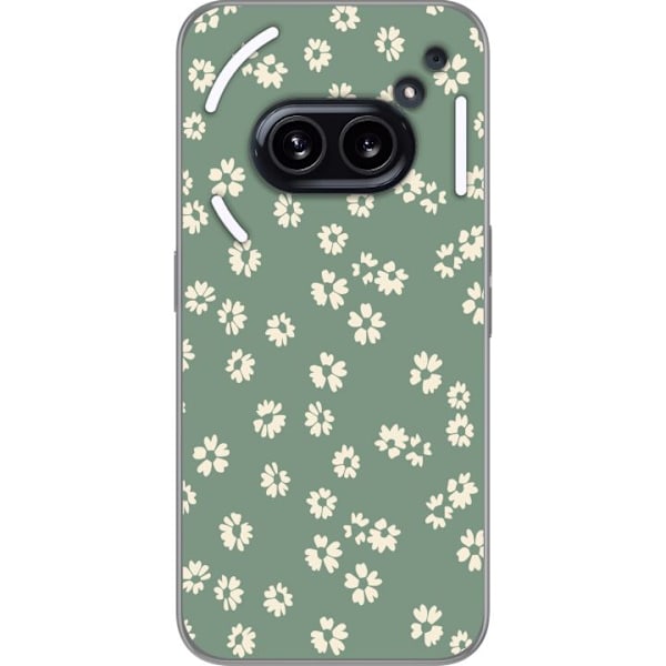 Nothing Phone (2a) Läpinäkyvä kuori Kukkaisunelma - Värikäs Kukkakuvio