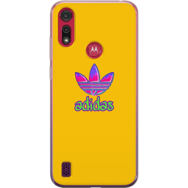 Motorola Moto E6s (2020) Läpinäkyvä kuori Adidas