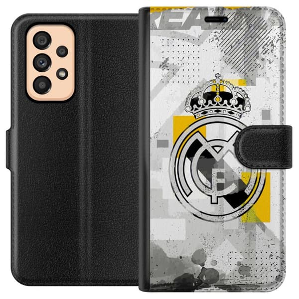 Kompatibelt Plånboksfodral till Samsung Galaxy A53 5G Real Madrid