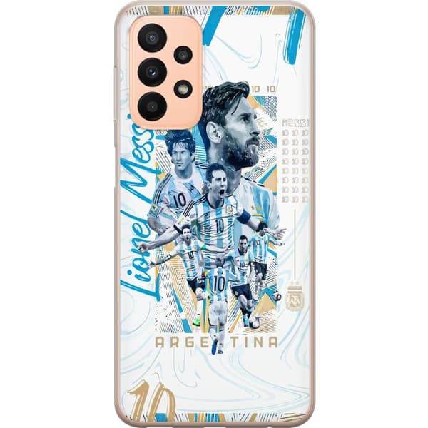 Kompatibelt Mobildeksel til Samsung Galaxy A23 Lionel Messi
