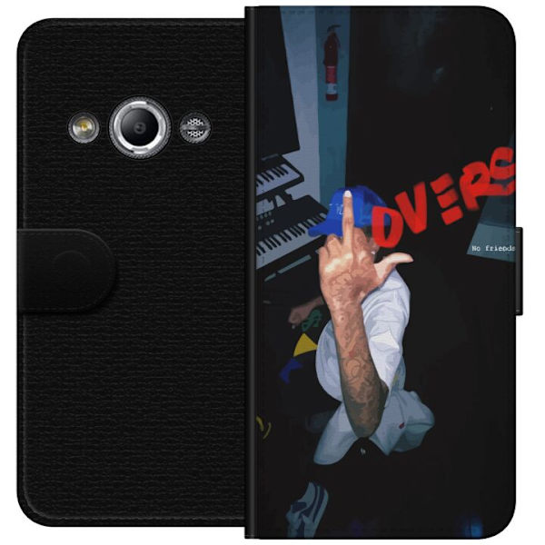 Samsung Galaxy Xcover 3 Tegnebogsetui Kærlighed Mystik Design Romantisk Motiv Populært Grafisk Mønster Mode Stil
