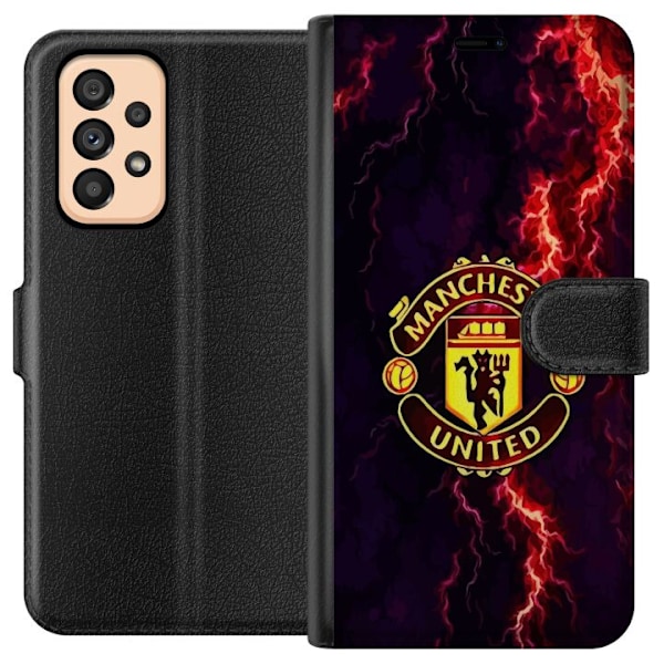 Samsung Galaxy A53 5G Lompakkokotelo Manchester United