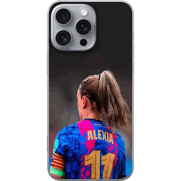 Apple iPhone 16 Pro Max Läpinäkyvä kuori Alexia Putellas (F