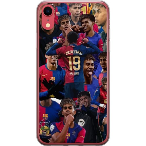 Apple iPhone XR Läpinäkyvä kuori Lamine Yamal mobiilikotelo jalkapallofaneille