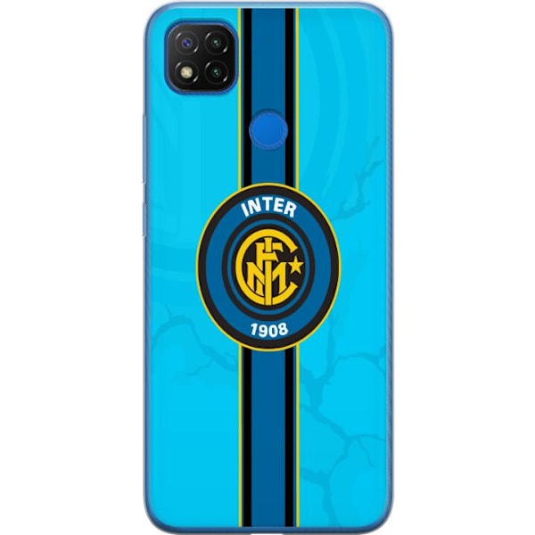 Xiaomi Redmi 9C Genomskinligt Skal Inter Milan