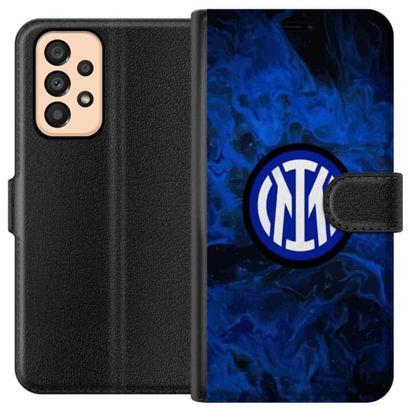 Yhteensopiva Lompakkokotelo Samsung Galaxy A33 5G Inter Milan
