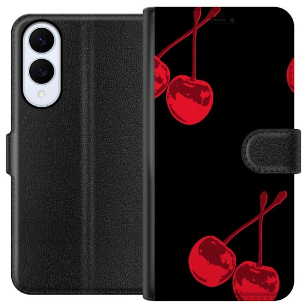 Samsung Galaxy S25 Edge Plånboksfodral Cherry