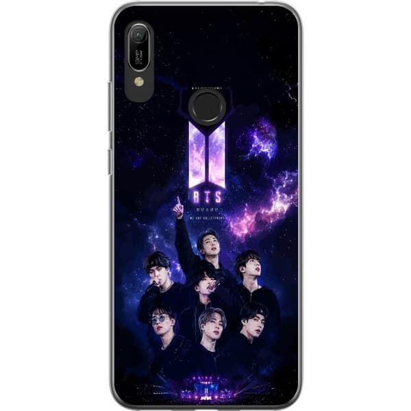 Kompatibelt Mobildeksel til Huawei Y6 (2019) BTS lila