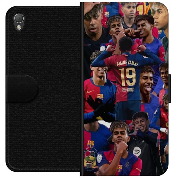 Sony Xperia Z3 Lompakkokotelo Lamine Yamal mobiilikotelo jalkapallofaneille