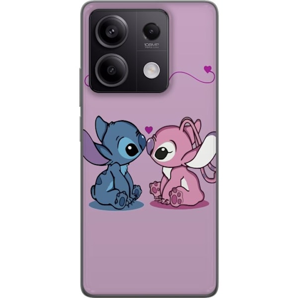 Xiaomi Redmi Note 13 Pro Läpinäkyvä kuori Lilo & Stitch –