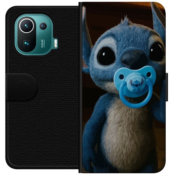 Xiaomi Mi 11 Pro Lompakkokotelo Stitch & Napp - vauvateema sö