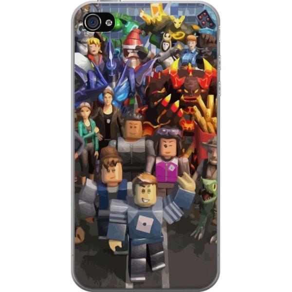 Apple iPhone 4s Gennemsigtig cover Roblox