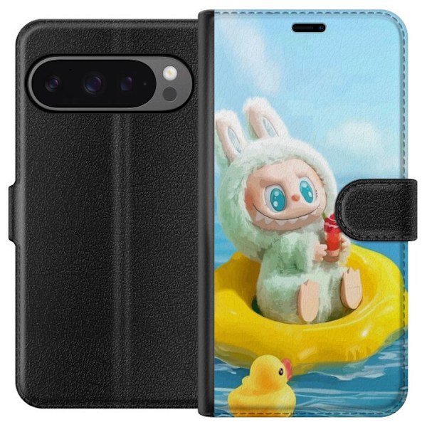 Google Pixel 9 Pro XL Tegnebogsetui Labubu Stripe Attack - Str