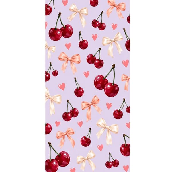 Kompatibel Tegnebogsetui til Apple iPhone 13 Pro Kirsebærrosetter lilla