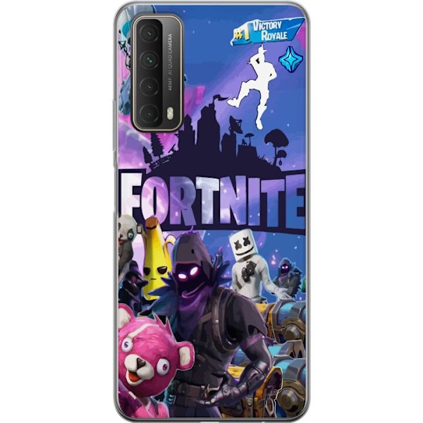 Huawei P smart 2021 Läpinäkyvä kuori Fortnite