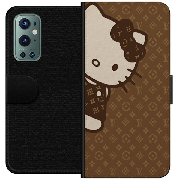 OnePlus 9 Pro Lompakkokotelo Hello Kitty - LV