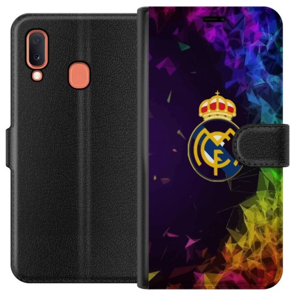 Samsung Galaxy A20e Plånboksfodral Real Madrid