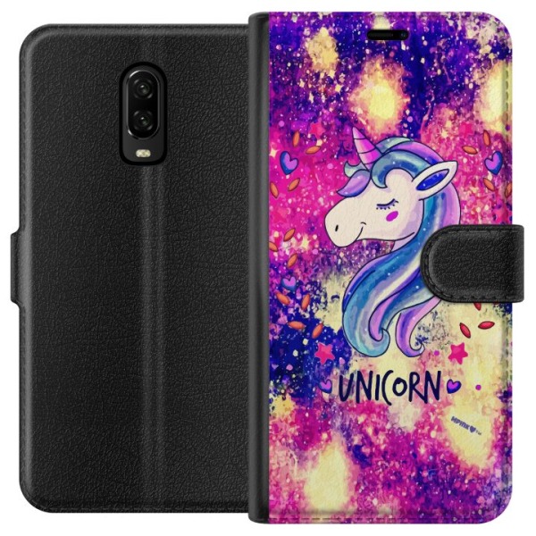 OnePlus 6T Plånboksfodral Unicorn Enhörning