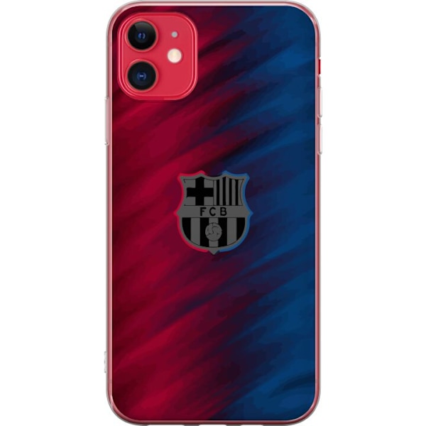 Apple iPhone 11 Genomskinligt Skal FC Barcelona