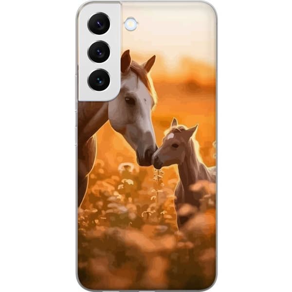 Kompatibel Mobilcover til Samsung Galaxy S22 5G Heste