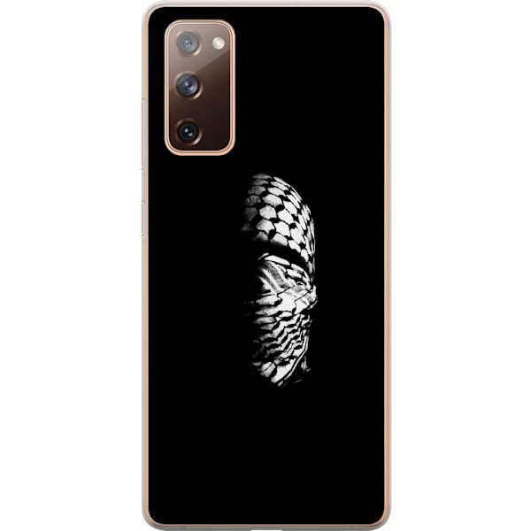 Samsung Galaxy S20 FE Läpinäkyvä kuori Keffiyeh-kuviointi -