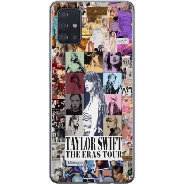 Samsung Galaxy A51 Läpinäkyvä kuori Taylor Swift - Eras