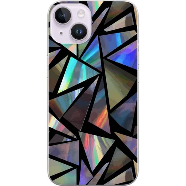 Kompatibelt Mobildeksel til Apple iPhone 14 3D Refleksjon