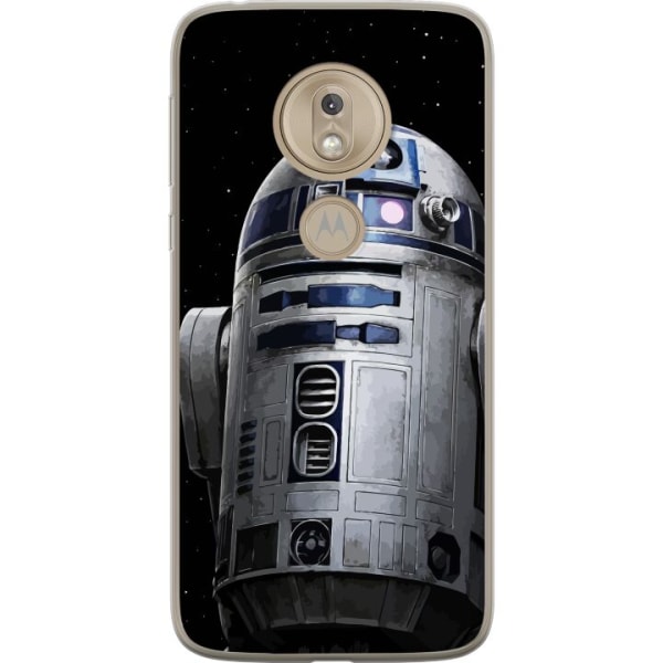 Motorola Moto G7 Play Genomskinligt Skal R2D2 Star Wars