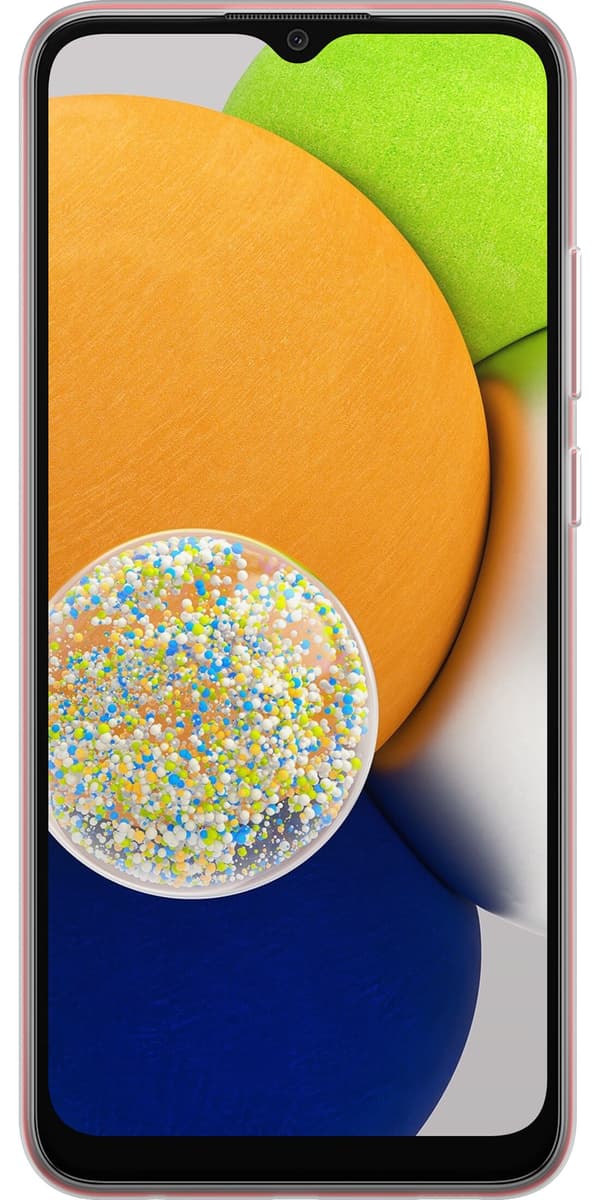 Kompatibelt Mobildeksel til Samsung Galaxy A03 Sølvskip - Grått motiv med alien i sølvfarget romskip. grå