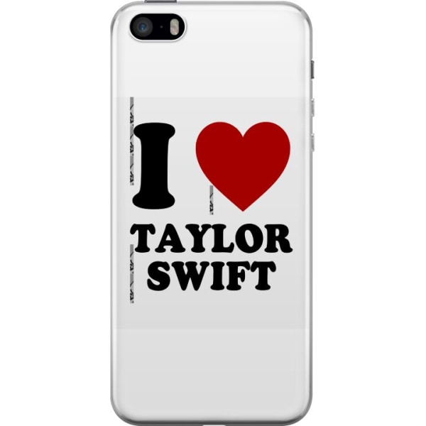 Apple iPhone 5s Genomskinligt Skal Taylor Swift