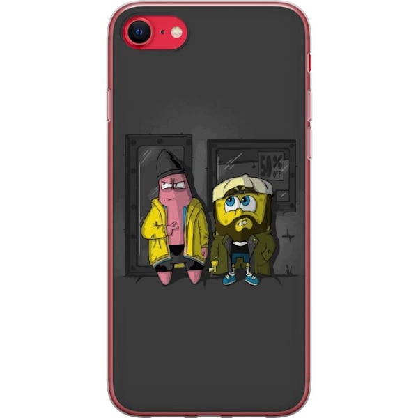 Apple iPhone 16e Läpinäkyvä kuori Spongebob