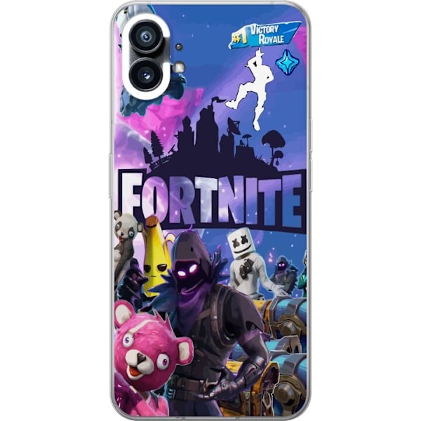 Nothing Phone (1) Gennemsigtig cover Fortnite