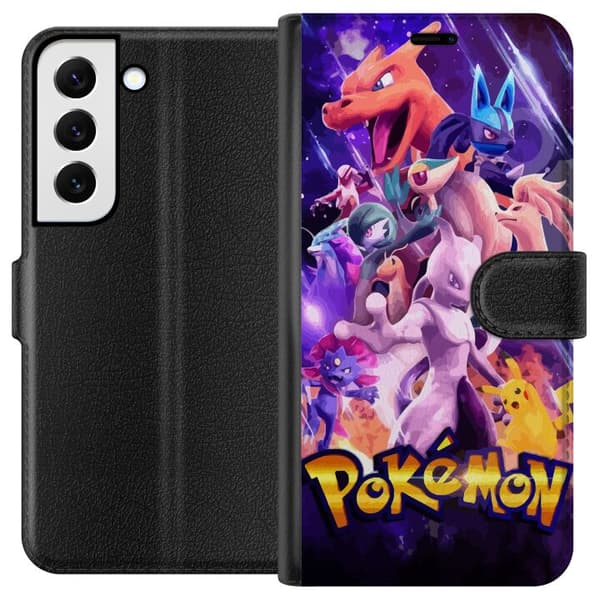 Kompatibel Tegnebogsetui til Samsung Galaxy S22+ 5G Pokémon