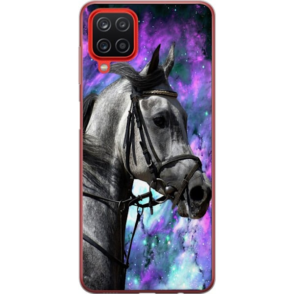 Samsung Galaxy A12 Läpinäkyvä kuori Hevonen