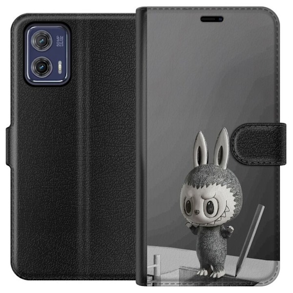 Motorola Moto G73 Tegnebogsetui Pop Mart MEGA LABUBU LABUBU Sketch 1000%