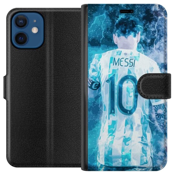 Kompatibel Tegnebogsetui til Apple iPhone 12 mini Lionel Andrés Messi