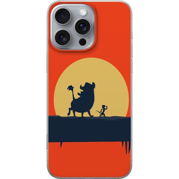 Apple iPhone 16 Pro Max Gennemsigtig cover Hakuna Matata