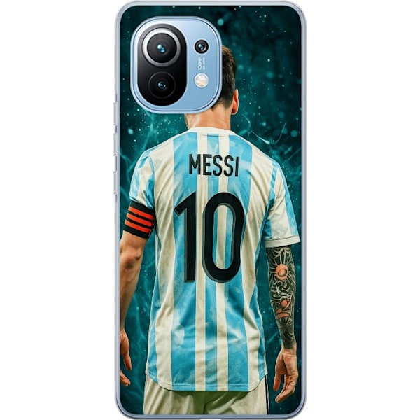 Xiaomi Mi 11 Gennemsigtig cover Messi