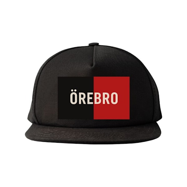 Snapback för Vuxen | Justerbar Keps Örebro – Hockey svart one size
