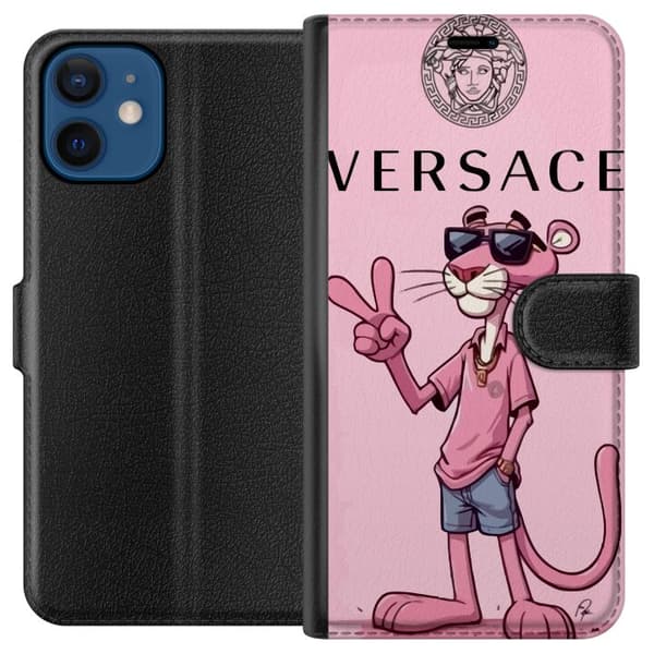 Kompatibelt Plånboksfodral till Apple iPhone 12 mini Pink Panter Brand