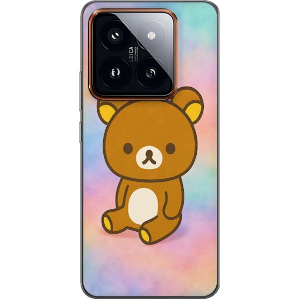 Xiaomi 14 Pro Genomskinligt Skal Kawaii Sanrio Rilakkuma