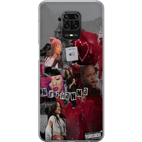 Xiaomi Redmi Note 9S Gennemsigtig cover Rihanna – Iconic Fas