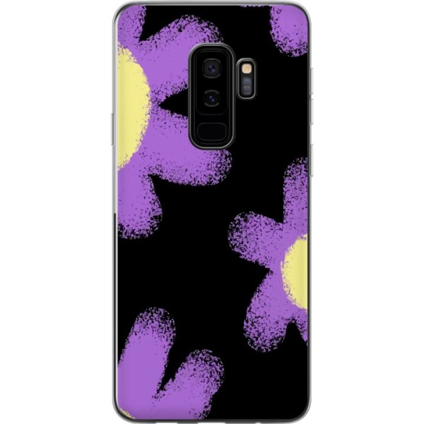 Samsung Galaxy S9+ Läpinäkyvä kuori Kukkapuku