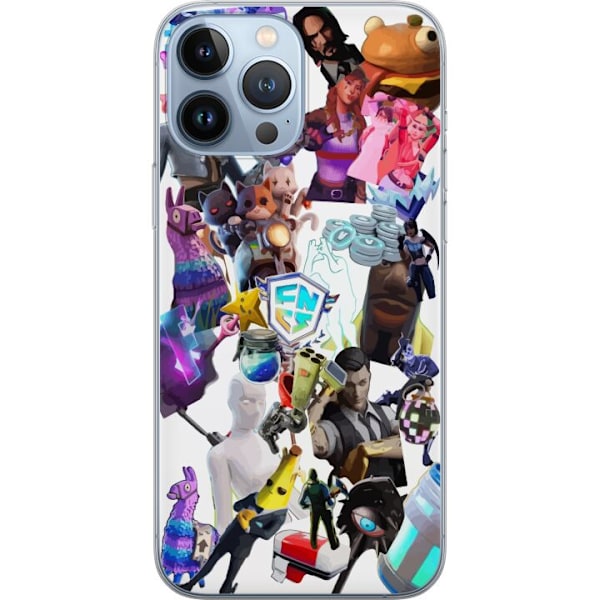 Apple iPhone 13 Pro Max Gennemsigtig cover Fortnite