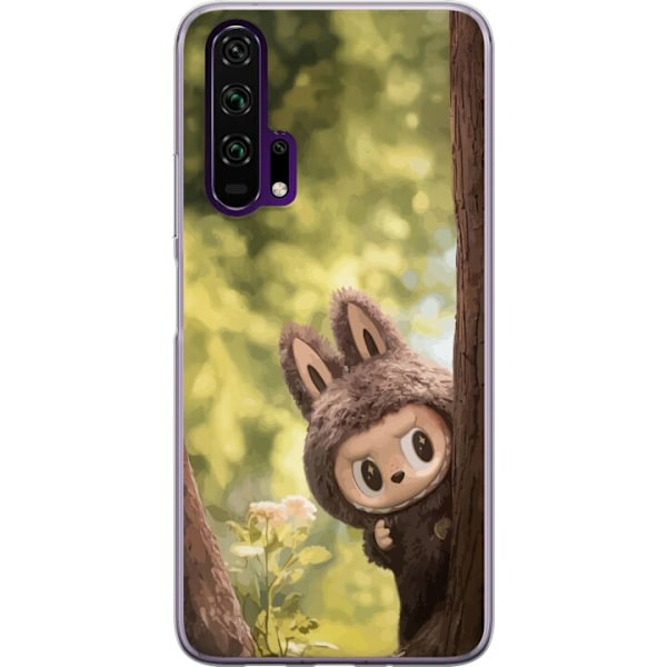 Honor 20 Pro  Läpinäkyvä kuori Labubu Graffiti Vibes – Katutaide hirviömuodossa