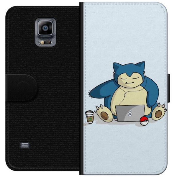 Samsung Galaxy Note 4 Lompakkokotelo Pokemon Rauhallinen