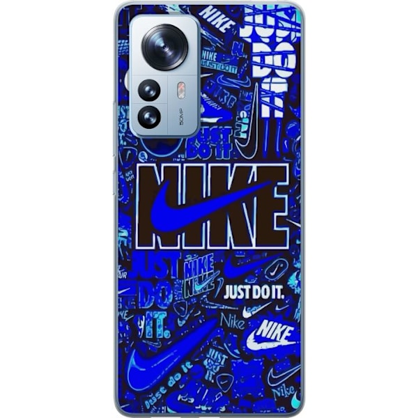 Xiaomi 12 Pro Läpinäkyvä kuori Nike